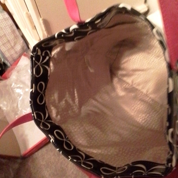 NEW Kate Spade Travel, Shopping or Beach Tote Designer Signature NEW - Picture 6 of 8